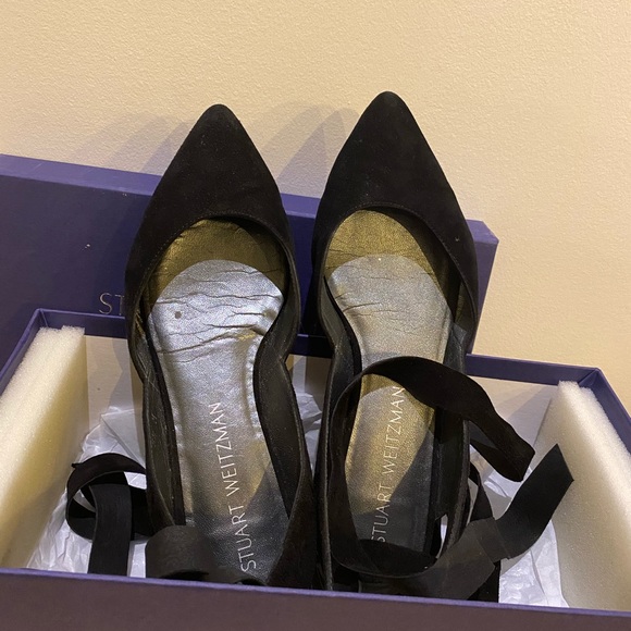 Stuart Weitzman Ribbon Flats - Picture 3 of 9